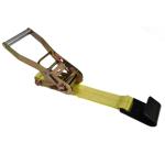 2 x 30' Ratchet Strap Assembly w/ Flat Hook - Fleet Grade